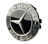Mercedes-Benz Mercedes-Benz Collection Mercedes-Benz - Cubierta para cubo de rueda (estrella con corona de laurel), color negro