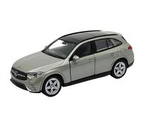 Mercedes-Benz GLC 12 cm modelo de coche de metal con motor de extracción Welly 25 (gris metalizado)