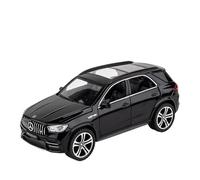 Mercedes Benz GLE 63S 1:32 - Coche De Metal con Sonido Y Luz Modelo para Decoración del Hogar Regalo De Cumpleaños(Black)