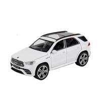 Mercedes Benz GLE 63S 1:32 - Coche De Metal con Sonido Y Luz Modelo para Decoración del Hogar Regalo De Cumpleaños(White)