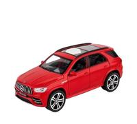 Mercedes Benz GLE 63S 1:32 - Coche De Metal con Sonido Y Luz Modelo para Decoración del Hogar Regalo De Cumpleaños(Red)