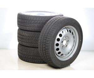 Mercedes-Benz Juego completo de ruedas de invierno de acero de 17 pulgadas con neumáticos Continental para Vito/Clase VNeu 447, original Mercedes-Benz A4474010201 VI-ZB