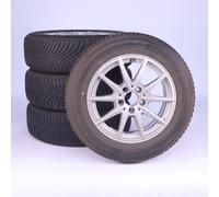 Mercedes-Benz Juego completo de ruedas de invierno de aleación de 16 pulgadas neumáticos con Michelin para CLA 118, CLA ShootingBrake X118 y otros, original Mercedes-Benz A1774011100 VE-ZB