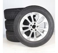 Mercedes-Benz Juego completo de ruedas de invierno de aleación de 17 pulgadas con neumáticos Continental para GLA 156, original Mercedes-Benz A1564011700 VB-ZA