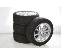 Mercedes-Benz Juego completo de ruedas de invierno de aleación de 17 pulgadas con neumáticos Michelin para Clase C 206, original Mercedes-Benz A2064015900 VA-ZB