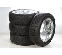 Mercedes-Benz Juego completo de ruedas de invierno de aleación de 17 pulgadas con neumáticos Michelin para CLA 118, Clase A 177 y otros, original Mercedes-Benz A1774011200 VJ-ZB