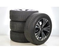 Mercedes-Benz Juego completo de ruedas de invierno de aleación de 18 pulgadas con neumáticos Continental para Clase E 214, original Mercedes-Benz A2144012200 VH-ZB