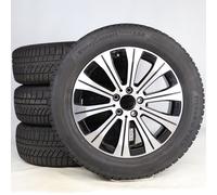 Mercedes-Benz Juego completo de ruedas de invierno de aleación de 18 pulgadas con neumáticos Continental para EQA H243, original Mercedes-Benz A2434010000 VD-ZA