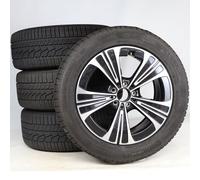 Mercedes-Benz Juego completo de ruedas de invierno de aleación de 18 pulgadas con neumáticos Continental para Clase E 214, original Mercedes-Benz A2144012200 VH-ZB