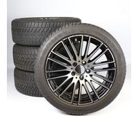 Mercedes-Benz Juego completo de ruedas de invierno de aleación de 18 pulgadas con neumáticos Goodyear para Clase C 206, original Mercedes-Benz A2064014900 VA-ZB