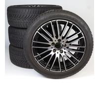 Mercedes-Benz Juego completo de ruedas de invierno de aleación de 18 pulgadas con neumáticos Goodyear para Clase C 206, original Mercedes-Benz A2064014900 VA-ZB