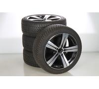 Mercedes-Benz Juego completo de ruedas de invierno de aleación de 18 pulgadas con neumáticos Goodyear para Clase C 206, original Mercedes-Benz A2064014700 VA-AB