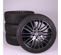 Mercedes-Benz Juego completo de ruedas de invierno de aleación de 18 pulgadas con neumáticos Goodyear para Clase C 206, original Mercedes-Benz A2064014900 VA-ZB