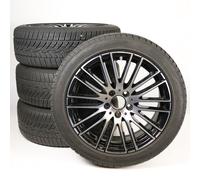 Mercedes-Benz Juego completo de ruedas de invierno de aleación de 18 pulgadas con neumáticos Goodyear para Clase C 206, original Mercedes-Benz A2064014900 VA-ZB