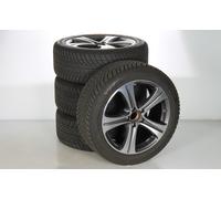 Mercedes-Benz Juego completo de ruedas de invierno de aleación de 18 pulgadas con neumáticos Goodyear para Clase E 213, original Mercedes-Benz A2134011400 VB-ZB