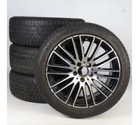 Mercedes-Benz Juego completo de ruedas de invierno de aleación de 18 pulgadas con neumáticos Goodyear para Clase C 206, original Mercedes-Benz A2064014900 VA-ZB