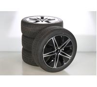 Mercedes-Benz Juego completo de ruedas de invierno de aleación de 18 pulgadas con neumáticos Hankook para CLA ShootingBrake X118, Clase A 177 y otros, original Mercedes-Benz A1774010500 VD-AB