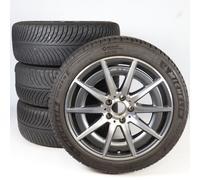 Mercedes-Benz Juego completo de ruedas de invierno de aleación de 18 pulgadas con neumáticos Michelin para Clase C 206, original Mercedes-AMG A2064012100 VB-ZB