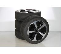 Mercedes-Benz Juego completo de ruedas de invierno de aleación de 18 pulgadas con neumáticos Michelin para Clase C 205, original Mercedes-Benz A2054014600 VB-ZB