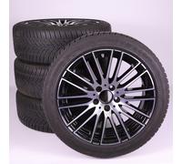 Mercedes-Benz Juego completo de ruedas de invierno de aleación de 18 pulgadas neumáticos con Goodyear para Clase C 206, original Mercedes-Benz A2064014900 VA-ZB