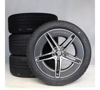 Mercedes-Benz Juego completo de ruedas de invierno de aleación de 19 pulgadas con neumáticos Pirelli para Clase E 214, original Mercedes-AMG A2144010300 VJ-ZP
