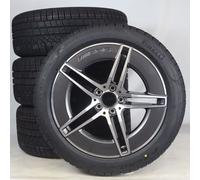 Mercedes-Benz Juego completo de ruedas de invierno de aleación de 19 pulgadas con neumáticos Pirelli para Clase E 214, original Mercedes-AMG A2144010300 VJ-ZP