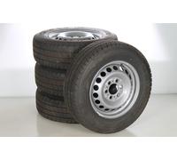 Mercedes-Benz Juego completo de ruedas de verano de acero de 16 pulgadas con neumáticos Bridgestone para Sprinter VS30 Vorderradantrieb 910, original Mercedes-Benz A9104011300 VI-AA