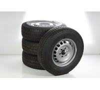 Mercedes-Benz Juego completo de ruedas de verano de acero de 16 pulgadas con neumáticos Continental para Sprinter VS30 Vorderradantrieb 910, original Mercedes-Benz A9104011300 VC-ZB