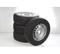 Mercedes-Benz Juego completo de ruedas de verano de acero de 16 pulgadas con neumáticos Continental para Vito/Clase VNeu 447, original Mercedes-Benz A9074014900 VD-AB