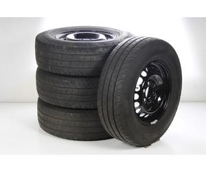 Mercedes-Benz Juego completo de ruedas de verano de acero de 16 pulgadas con neumáticos Continental para Sprinter VS30 Hinterradantrieb 907, original Mercedes-Benz A9074014800 VV-ZB