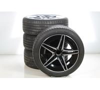 Mercedes-Benz Juego completo de ruedas de verano de aleación de 18 pulgadas con neumáticos Goodyear para Clase C 206, original Mercedes-AMG A2064011700 VA-AB
