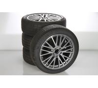 Mercedes-Benz Juego completo de ruedas de verano de aleación de 18 pulgadas con neumáticos Pirelli para Clase B 247, CLA 118 y otros, original Mercedes-Benz A1774010600 VP-ZB