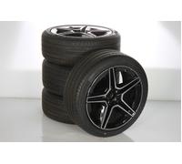 Mercedes-Benz Juego completo de ruedas de verano de aleación de 19 pulgadas con neumáticos Pirelli para CLS 257, original Mercedes-AMG A2574011500 VC-AA