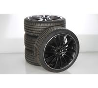 Mercedes-Benz Juego completo de ruedas de verano de aleación de 19 pulgadas con neumáticos Pirelli para Clase A 177, original Mercedes-AMG A1774011900 VC-AB