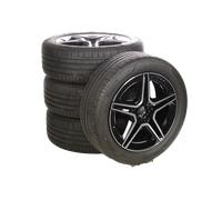 Mercedes-Benz Juego completo de ruedas de verano de aleación de 19 pulgadas con neumáticos Pirelli para Clase GLB X247, Clase GLA H247, original Mercedes-AMG A2474011500 VE-AB