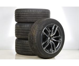 Mercedes-Benz Juego completo de ruedas de verano de aleación de 19 pulgadas con neumáticos Pirelli para AMG-GT-Coupe 290, original Mercedes-AMG A2904010200 VA-AB