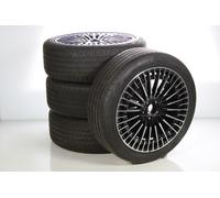 Mercedes-Benz Juego completo de ruedas de verano de aleación de 20 pulgadas con neumáticos Continental para EQA H243, original Mercedes-AMG A2434010600 VB-ZA