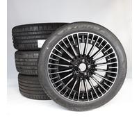 Mercedes-Benz Juego completo de ruedas de verano de aleación de 20 pulgadas con neumáticos Continental para EQA H243, original Mercedes-AMG A2434010600 VB-ZB