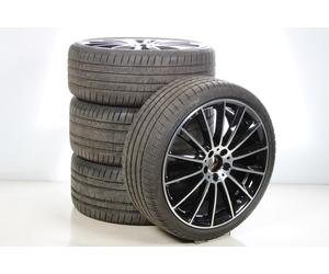 Mercedes-Benz Juego completo de ruedas de verano de aleación de 20 pulgadas con neumáticos Goodyear para Clase E 213, original Mercedes-AMG A2134012200 VC-AB
