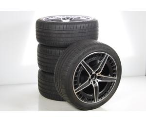 Mercedes-Benz Juego completo de ruedas de verano de aleación de 20 pulgadas con neumáticos Pirelli para EQE 295, original Mercedes-AMG A2954012700 VA-AB
