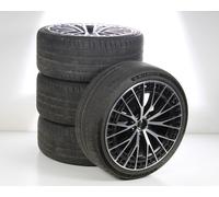 Mercedes-Benz Juego completo de ruedas de verano de aleación de 21 pulgadas con neumáticos Michelin para EQE 295, original Mercedes-AMG A2954012900 VA-AB