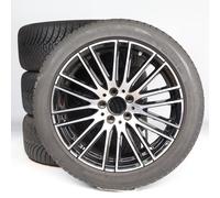Mercedes-Benz Juego completo de ruedas todas las estaciones de aleación de 18 pulgadas con neumáticos Falken para Clase C 206, original Mercedes-Benz A2064014900 WD-ZB