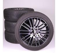 Mercedes-Benz Juego completo de ruedas todas las estaciones de aleación de 18 pulgadas con neumáticos Falken para Clase C 206, original Mercedes-Benz A2064014900 WD-ZB