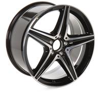 Mercedes-Benz Llanta de aluminio AMG de 5 radios | 7X23 - negro | A | Standard Z A2134011900 A2134011900-ZA-7X23