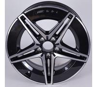 Mercedes-Benz Llanta de aluminio AMG de 5 radios dobles | 7X23 - negro | B | Standard Z A2064017600 A2064017600-ZB-7X23