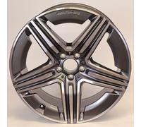 Mercedes-Benz Llanta de aluminio AMG de 5 radios dobles | 7Y51 - Gris tántalo | B | Standard Z A2544010600 A2544010600-ZB-7Y51