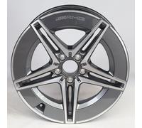 Mercedes-Benz Llanta de aluminio AMG de 5 radios dobles A2064017600 A2064017600-ZB-7X23