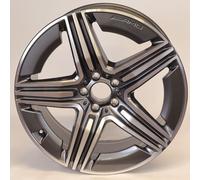 Mercedes-Benz Llanta de aluminio AMG de 5 radios dobles A2544010600 A2544010600-ZA-7Y51