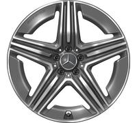Mercedes-Benz Llanta de aluminio AMG de 5 radios dobles A2544010600 A2544010600-ZA-7Y51