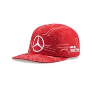 Mercedes-Benz Mapm Rp Se Lewis Cap Silverstone Gorra de bisbol, Rojo, Talla única Unisex Adulto